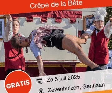 Orpheus Trakteert – Crêpe de la Bête A3 poster (1)