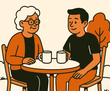 Oudere dame zoekt gezelschap