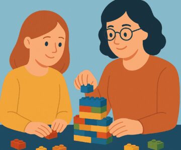 AI_samen lego bouwen met hv_vrouw