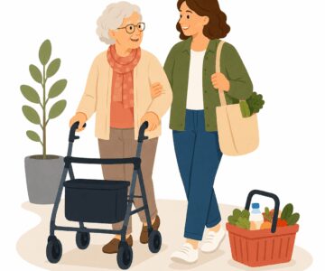 AI_op pad met mw met rollator